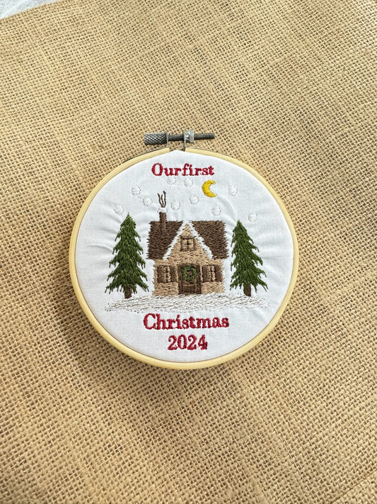 "Our First Christmas Ornament"