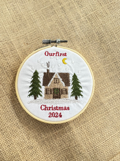 "Our First Christmas Ornament"