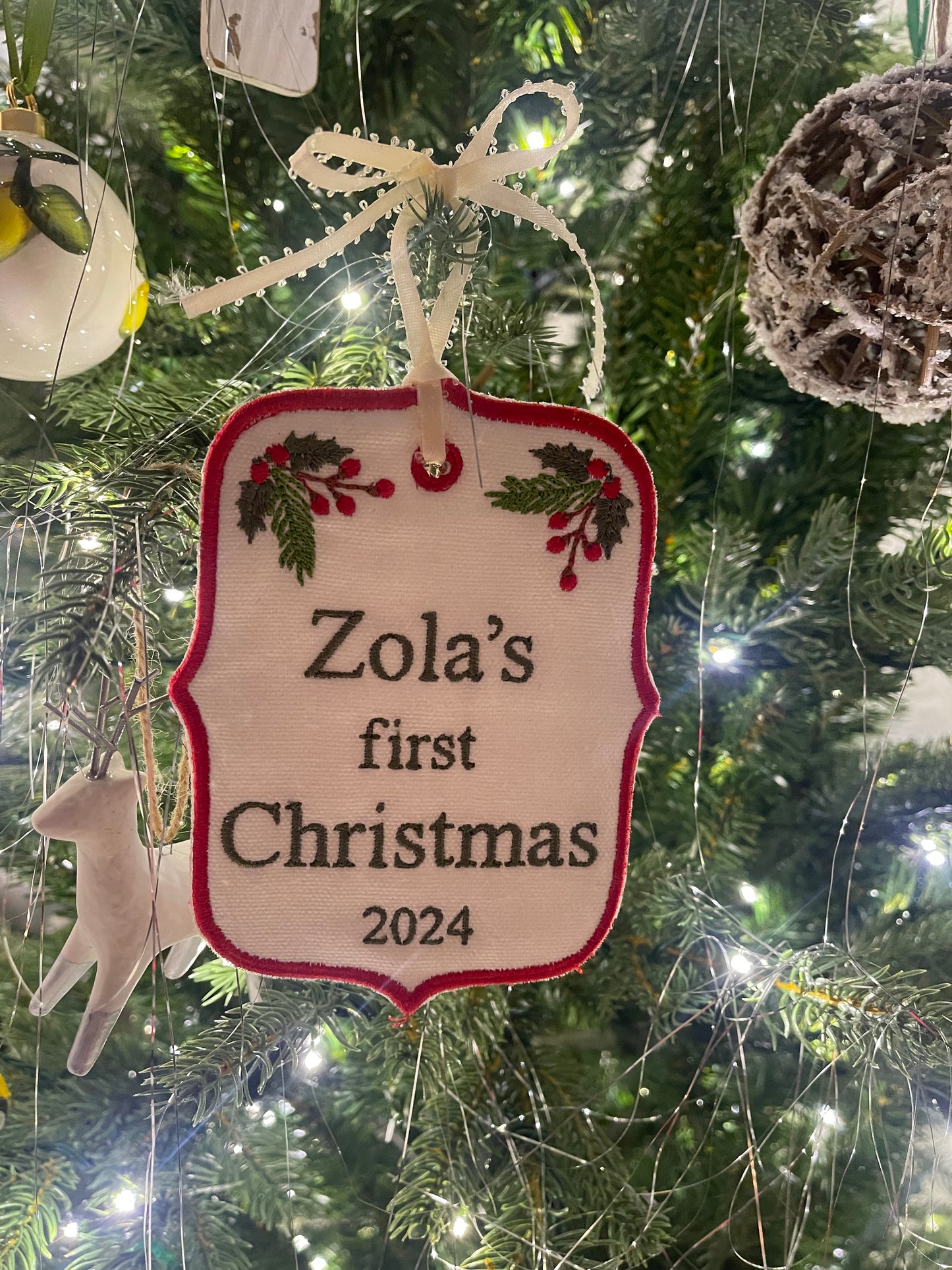 "My First Christmas" Ornament