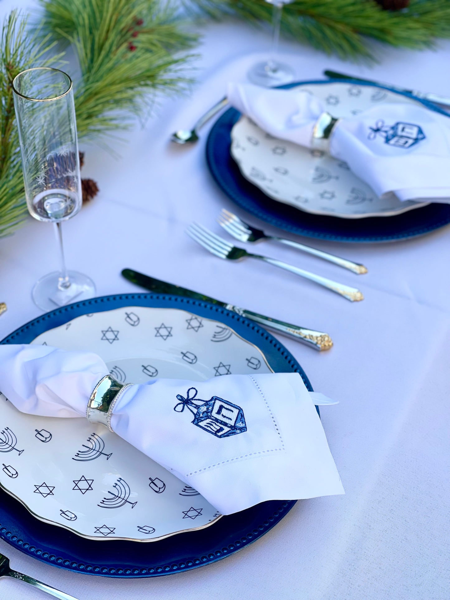 Dreidel Dinner Napkin