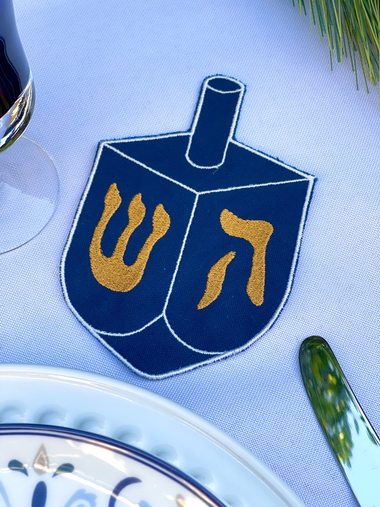 Dreidel Coasters (set of 4)