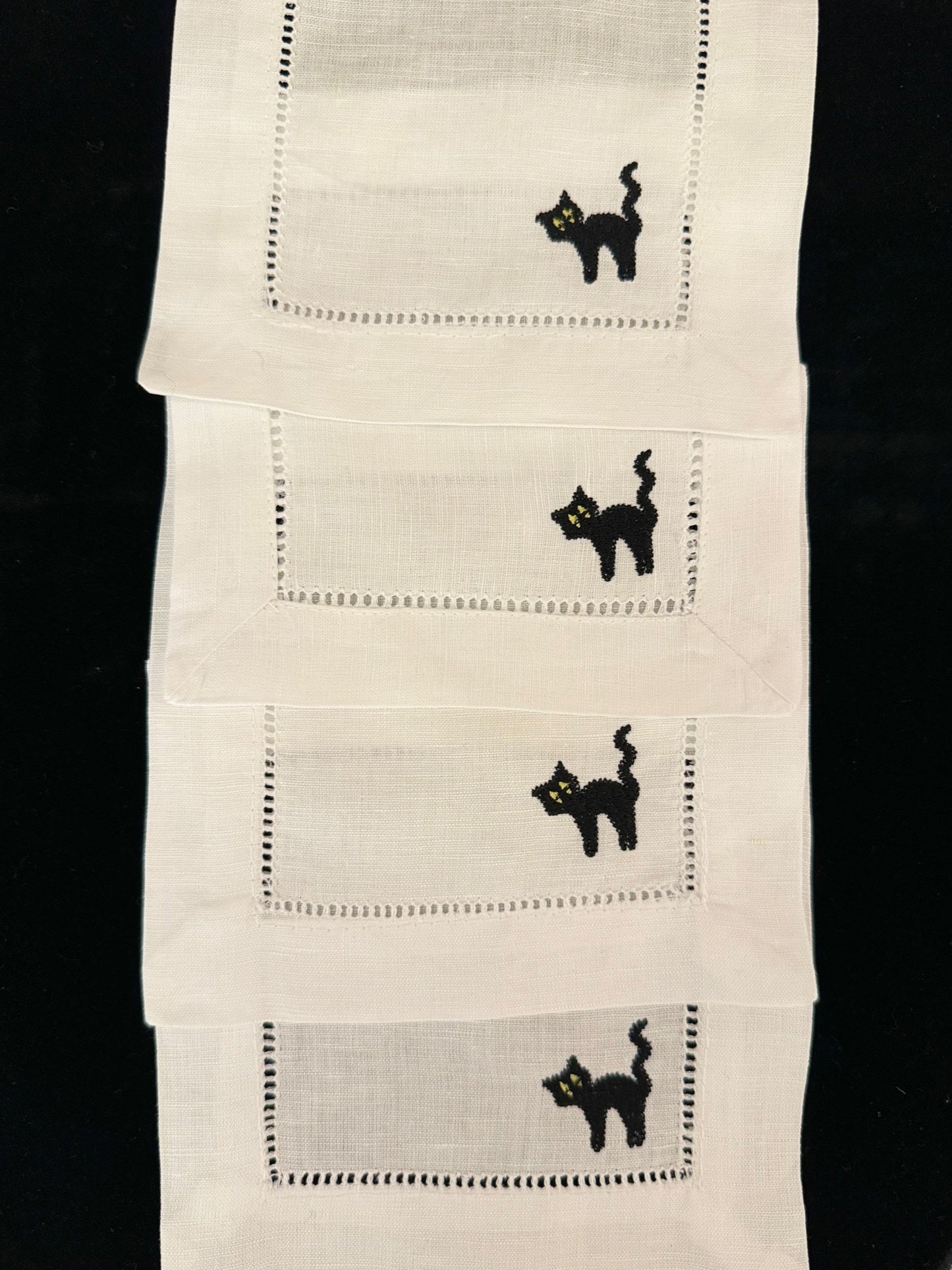 Black Cat Cocktail Napkin