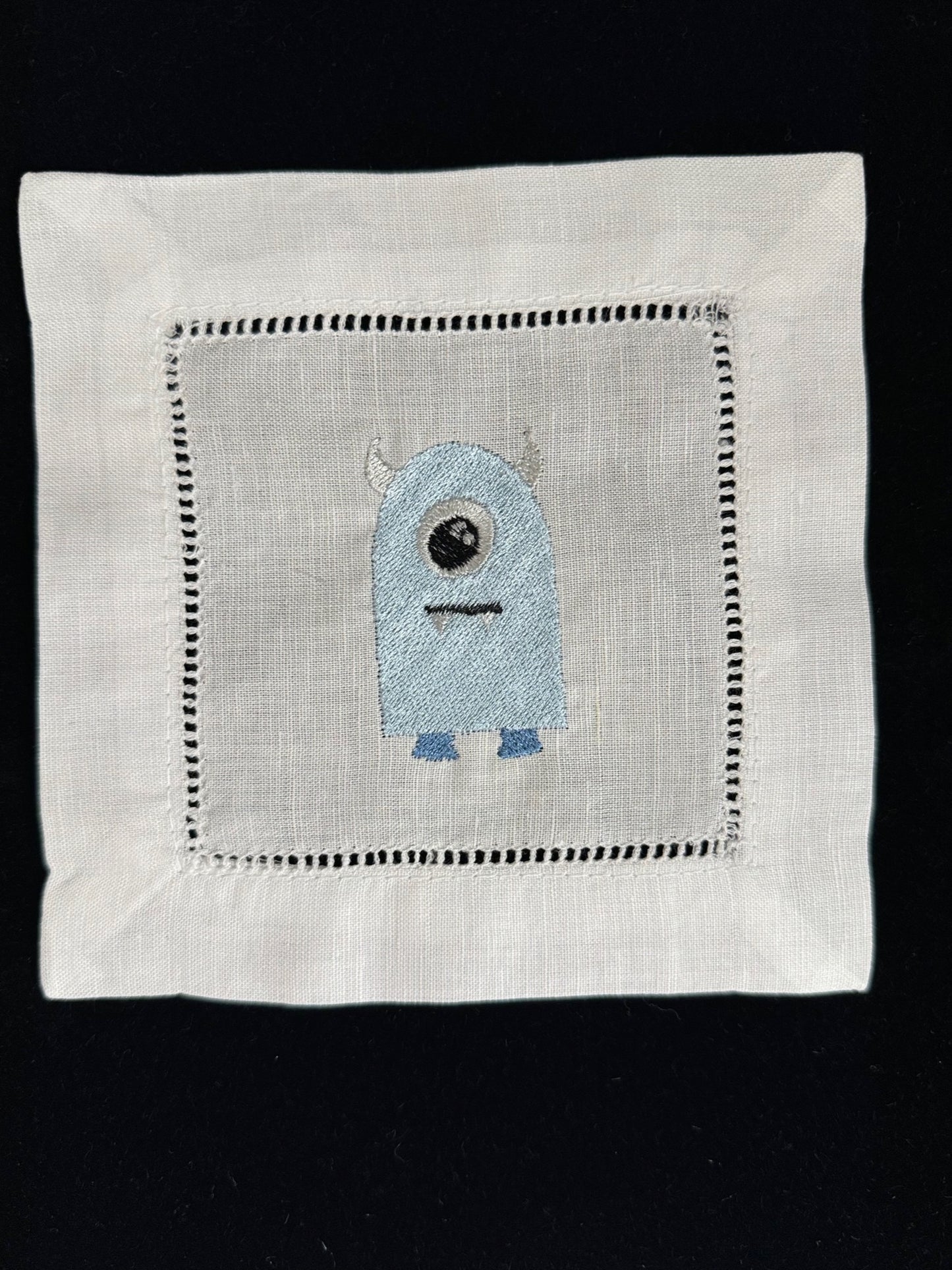 Z Blue Monster Cocktail Napkin