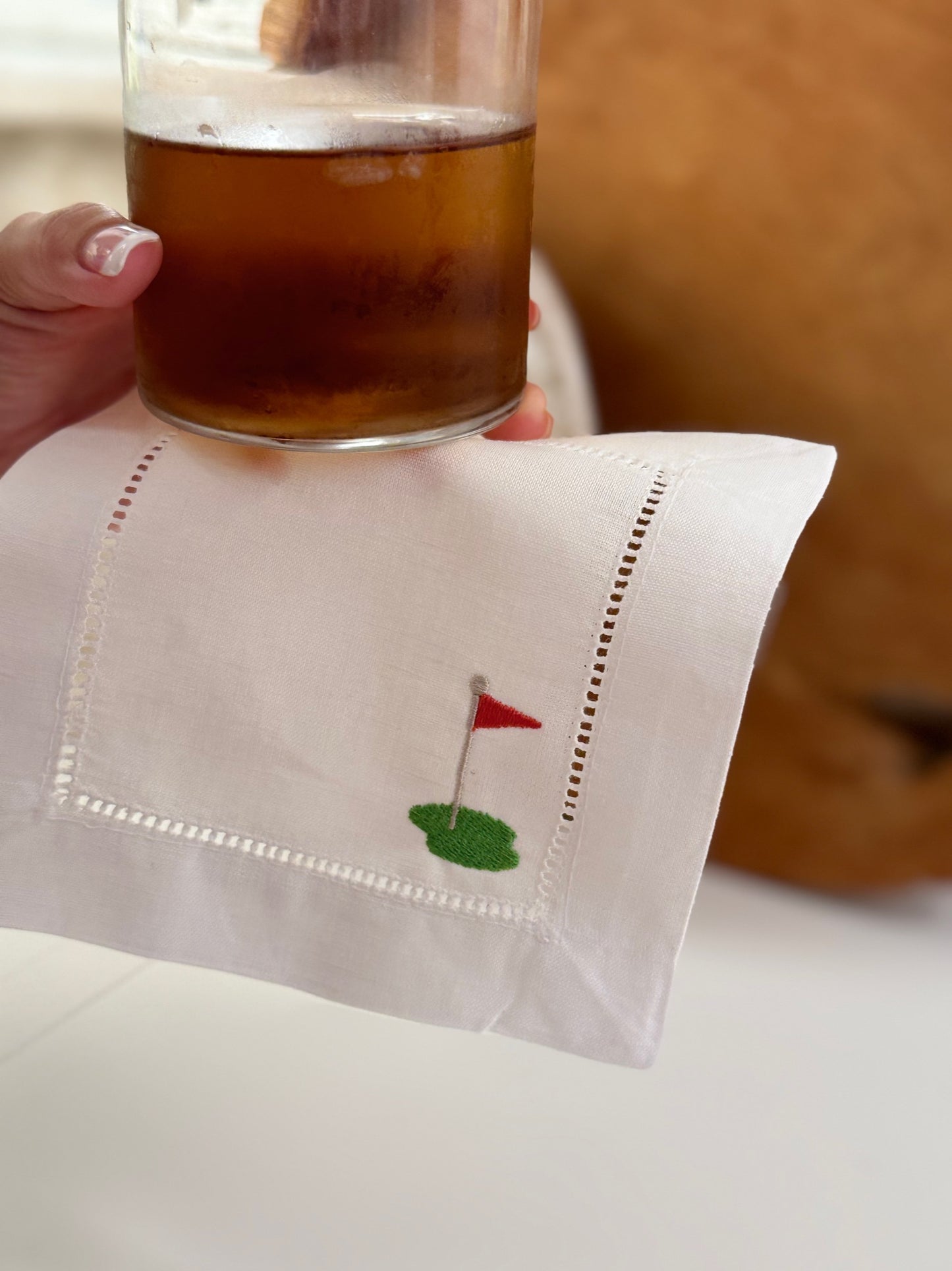 Golf Set Cocktail Napkins (Set of 4)