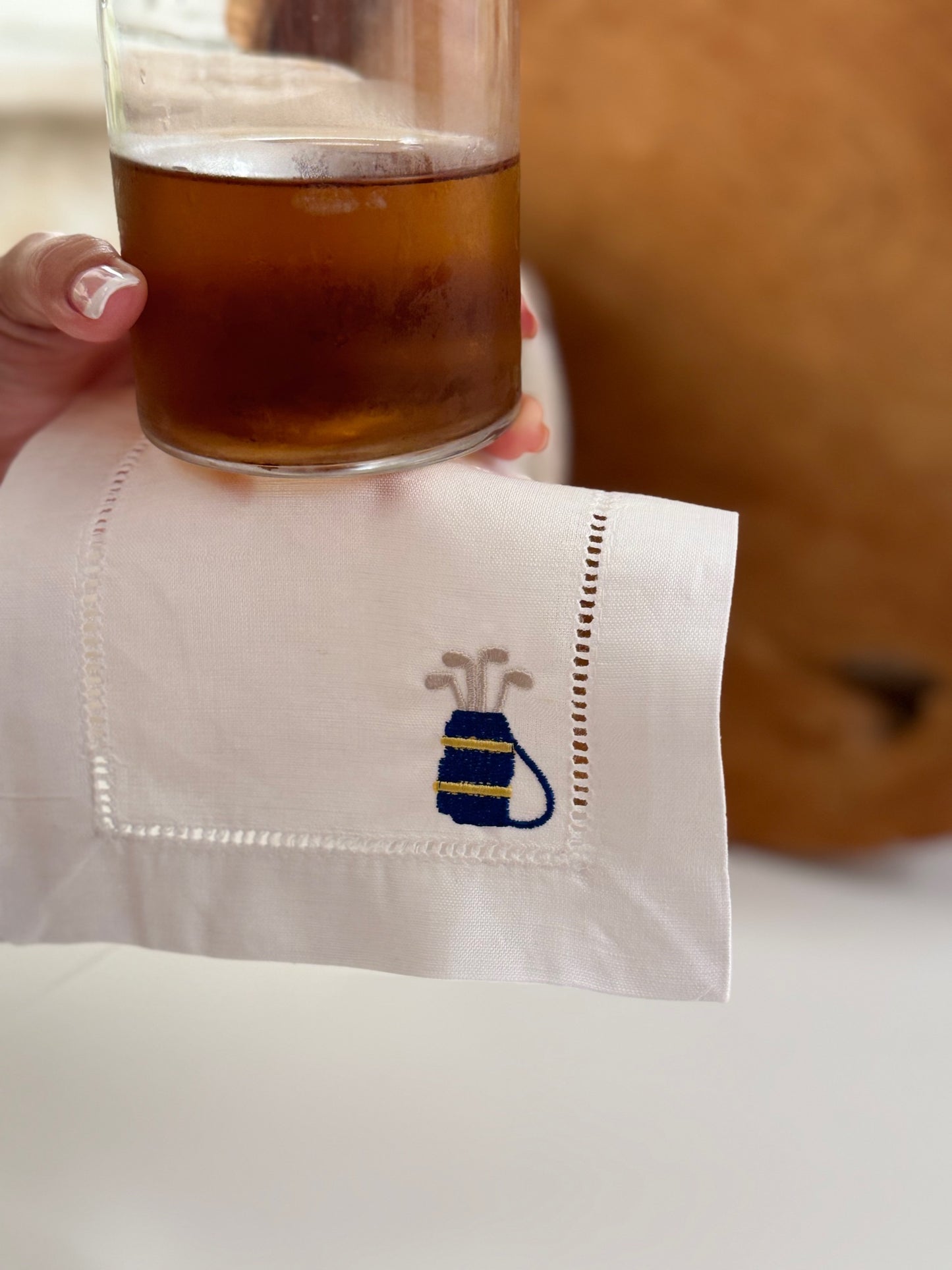 Golf Set Cocktail Napkins (Set of 4)