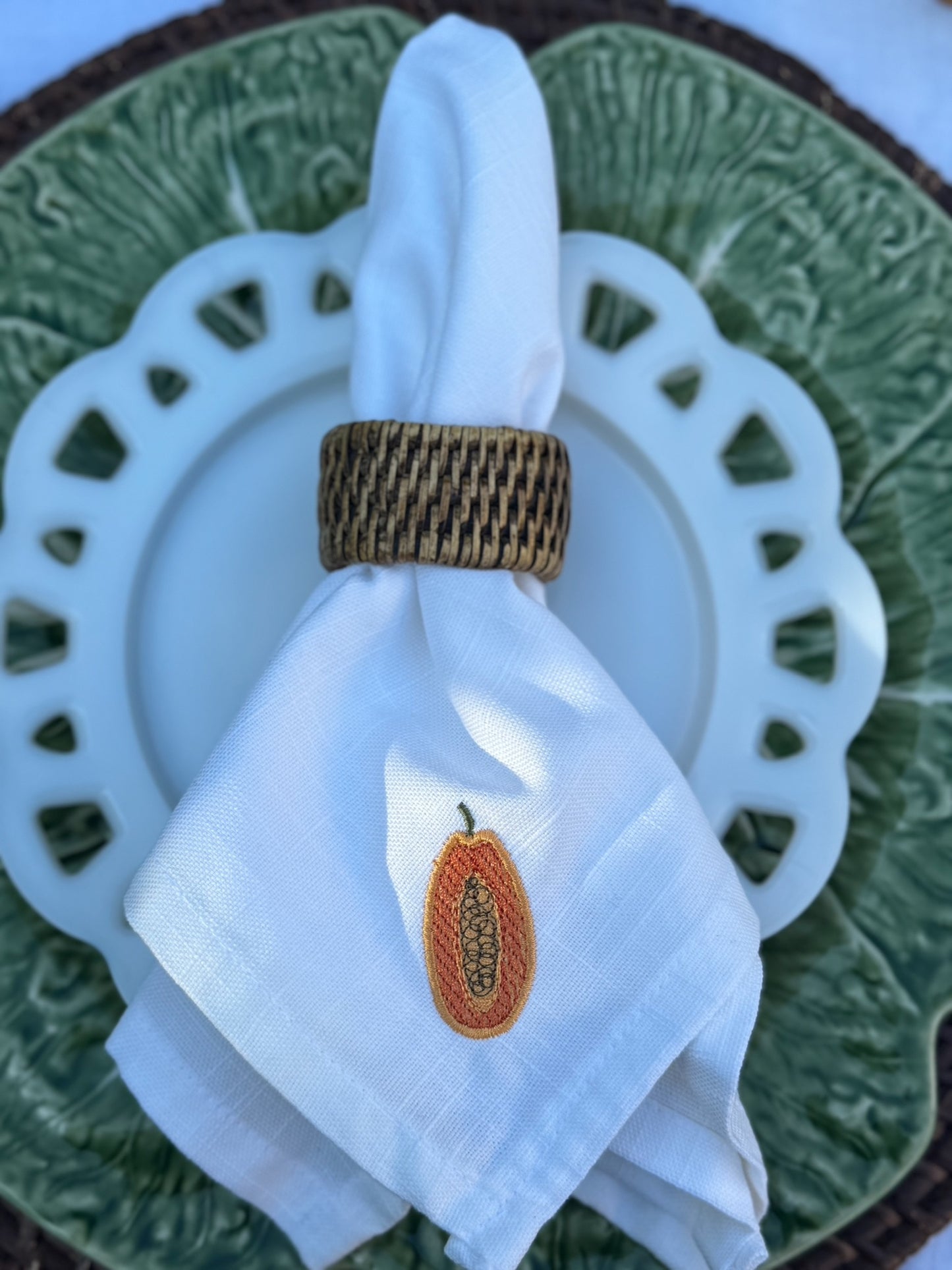 Mini Fruit Luncheon Napkin (Set of 4)