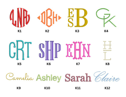 Embroidery Icons for Tote Bags